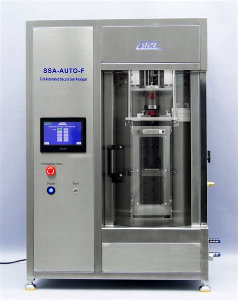 Fully Automatic Seal Tester Brand|SSA.